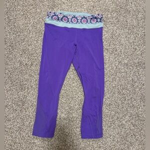 Lululemon leggings — Pace Rival Crop